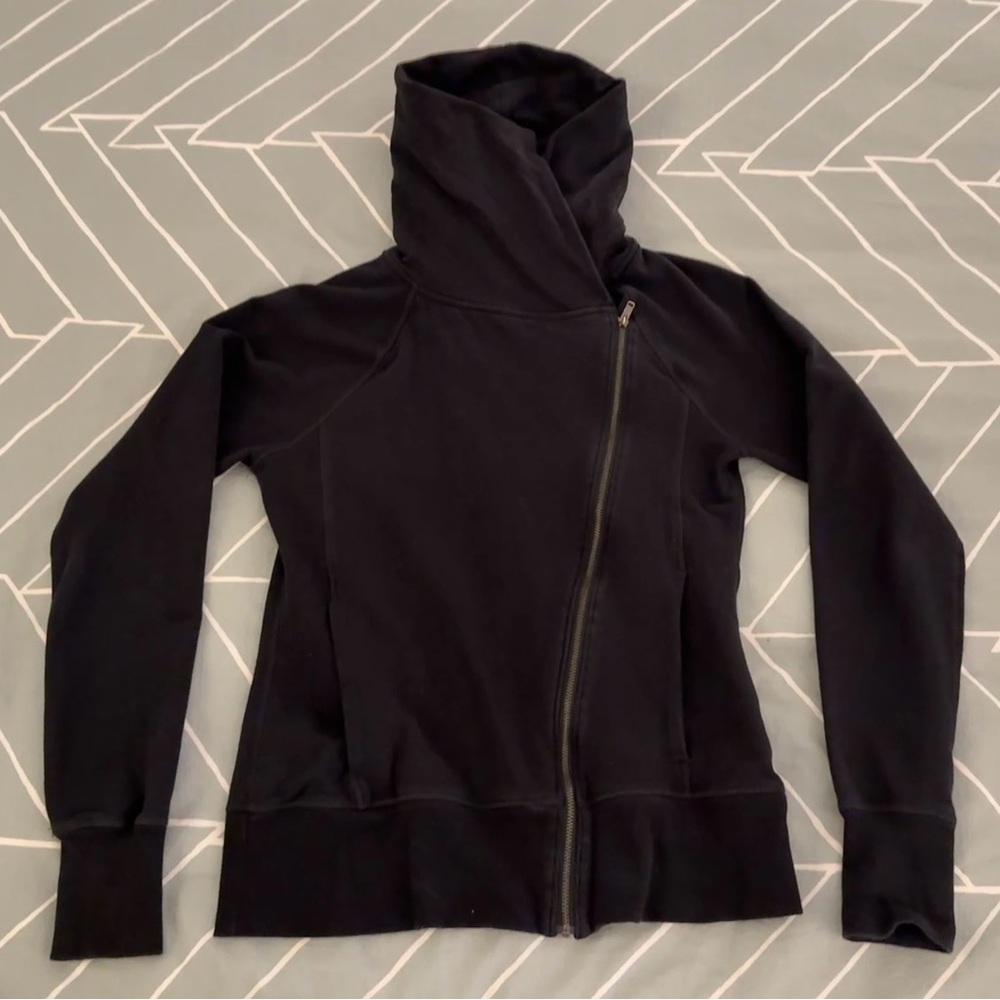 Nike Asymmetrical zip-up hoodie
